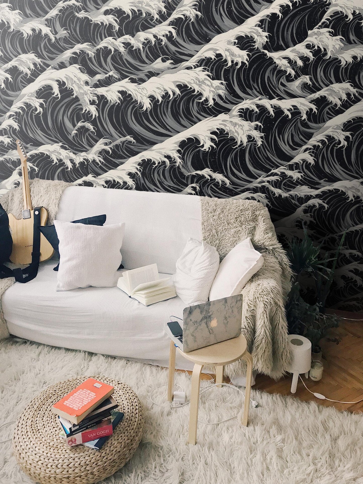 The Great Wave off Kanagawa Wallpaper Mural | Japanese Traditional Art | Ukiyo-e Style Wall Decor - 2